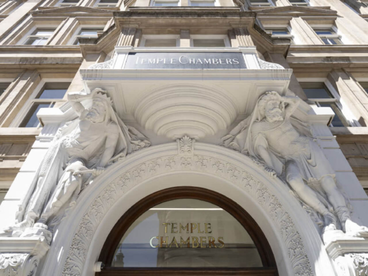 Giles Wilson office at Temple Chambers, London
