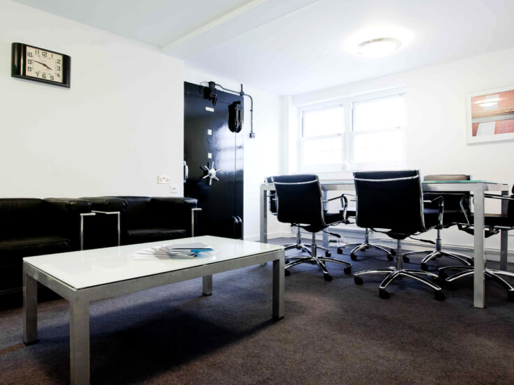 The Vault at Giles Wilson's head office
