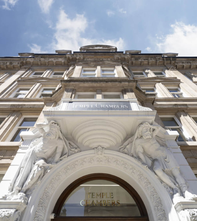 Giles Wilson office at Temple Chambers, London